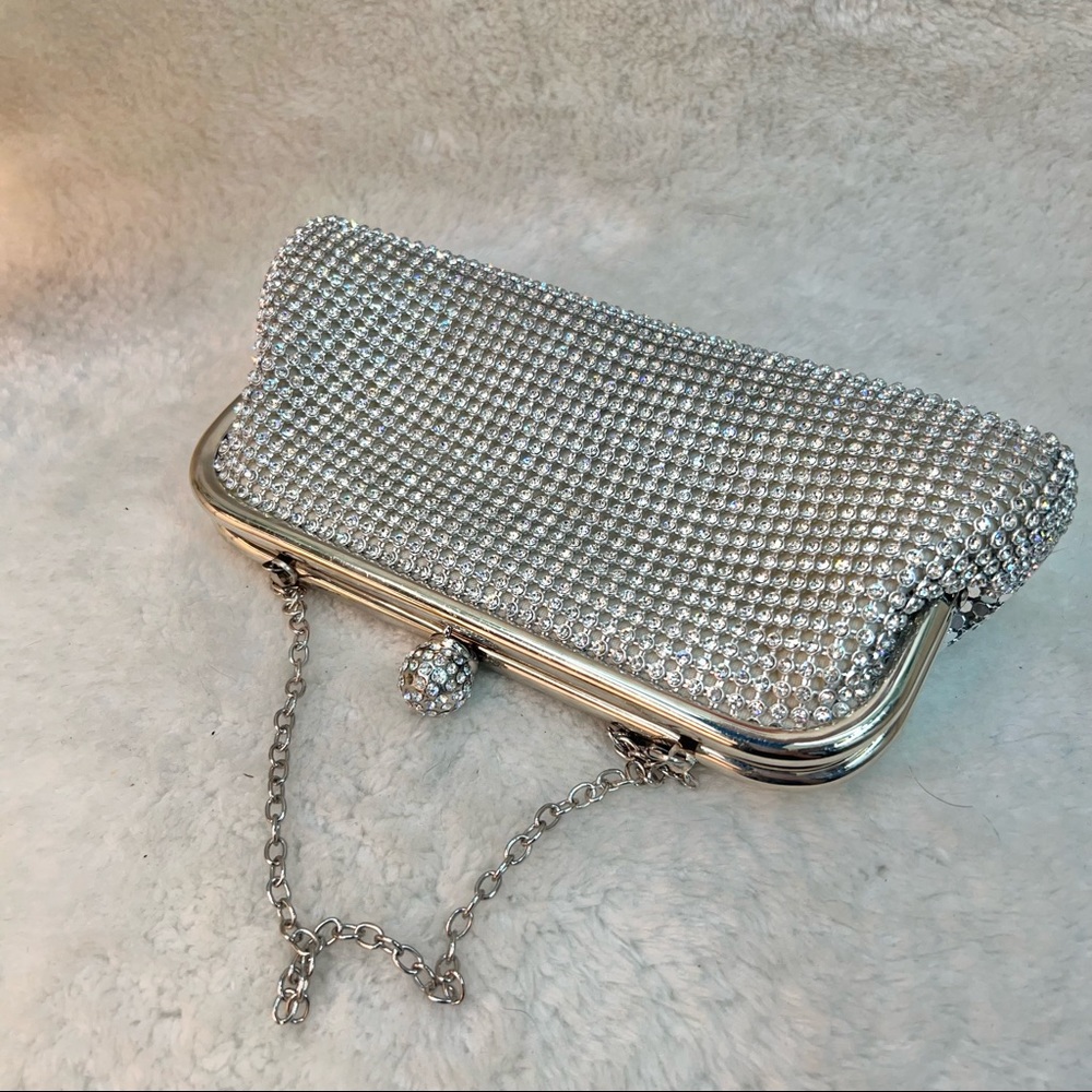 NWOT  Vintage Sparkle Cocktail Party Prom Bag